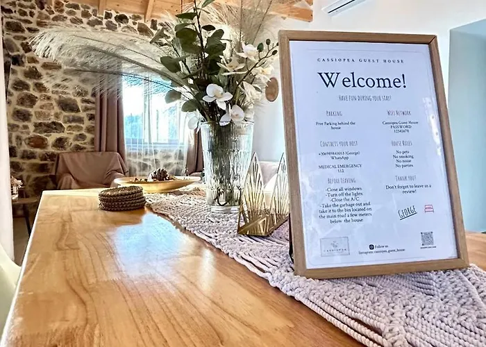 Cassiopea Evia Greece Hébergement de vacances Nerotriviá